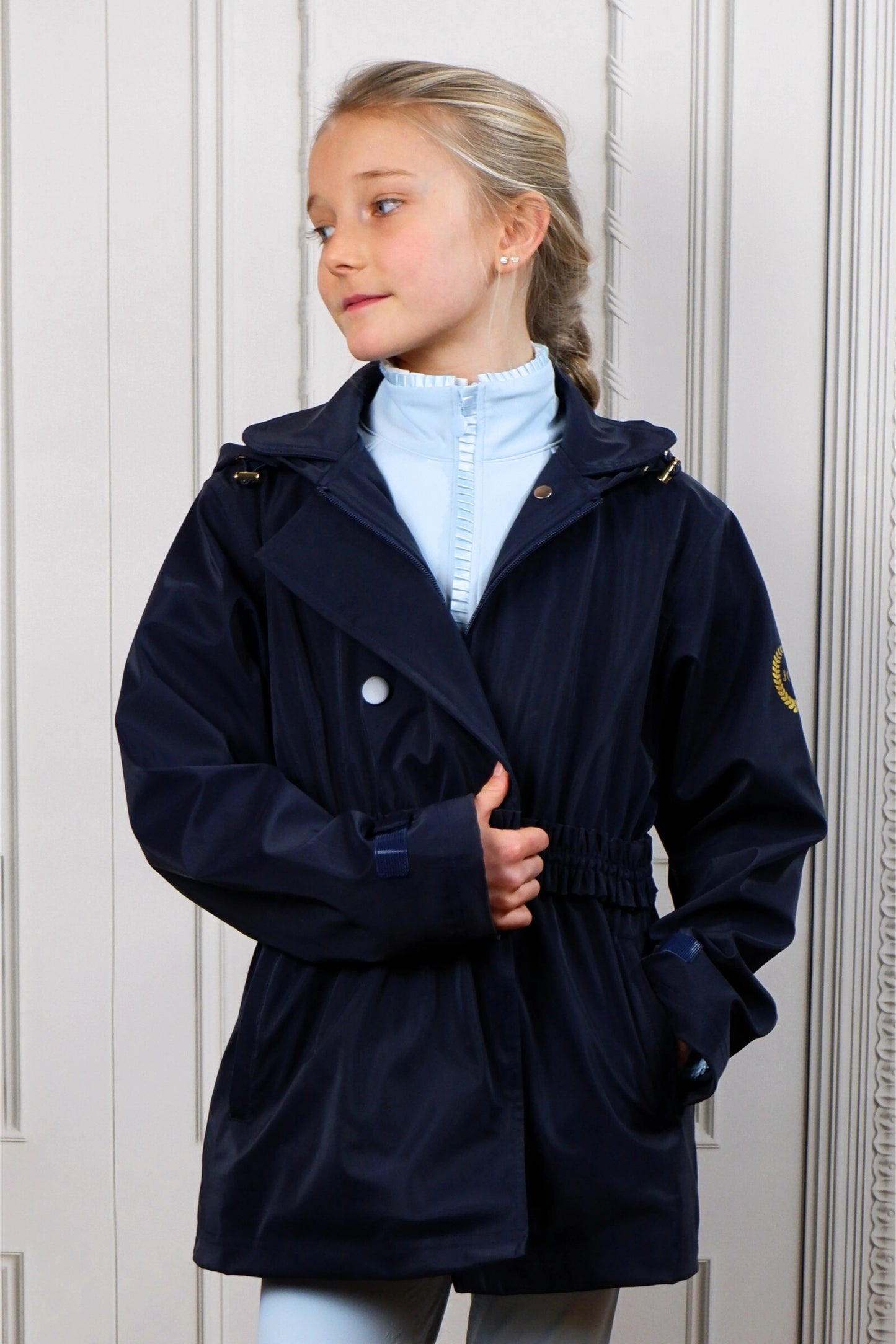 Charlotte regenjack Navy Blue