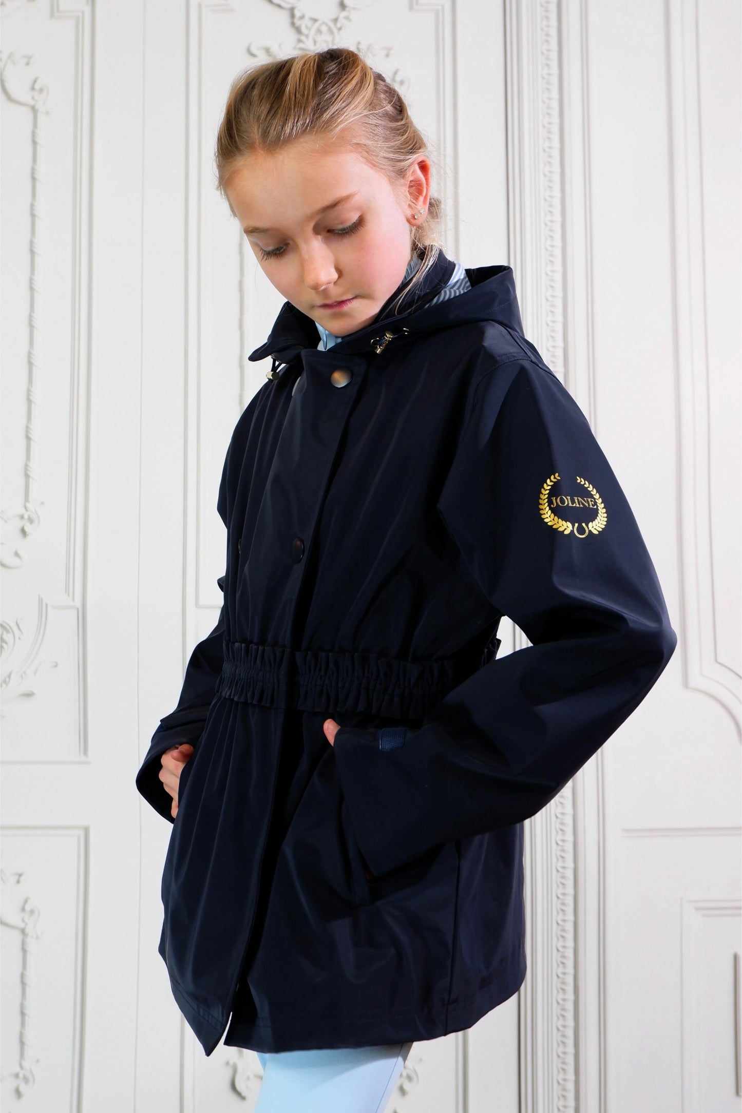 Charlotte regenjack Navy Blue