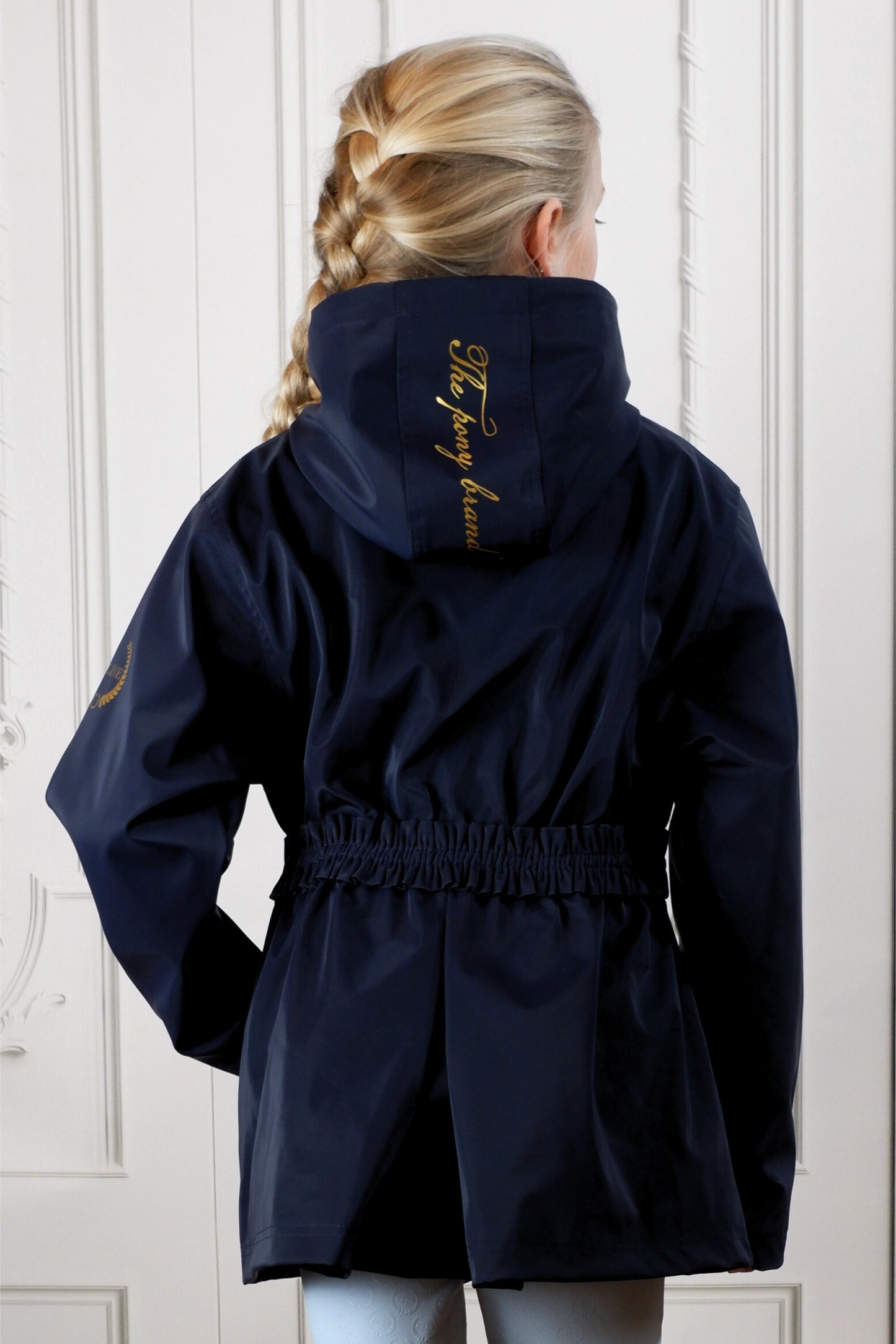 Charlotte regenjack Navy Blue