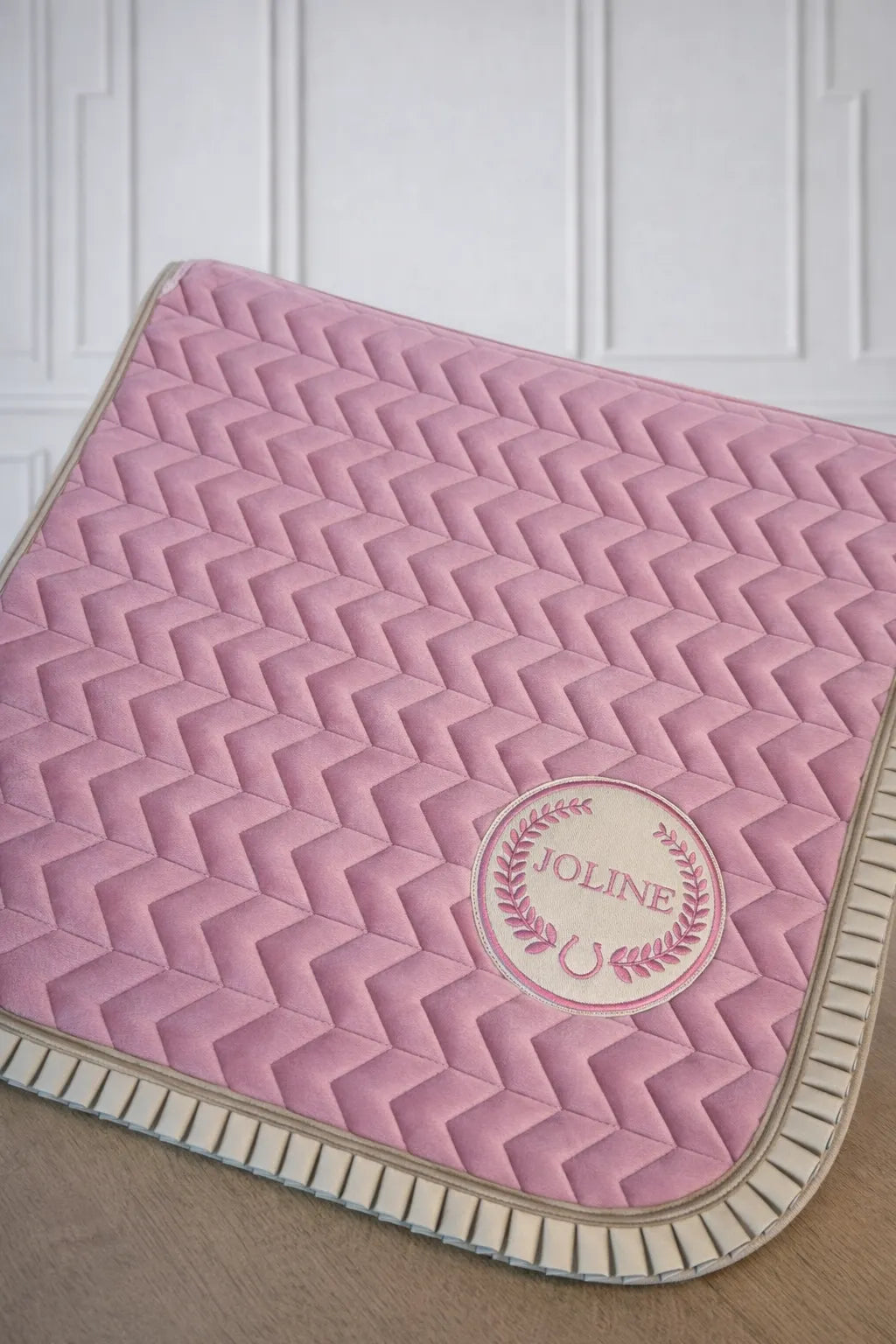 Zadeldekje Lotte Cherry Blossom Pink