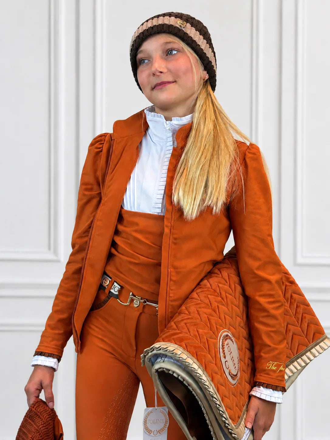Zadeldekje Lotte Amber