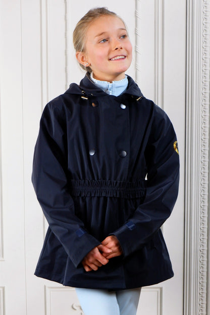 Charlotte regenjack Navy Blue