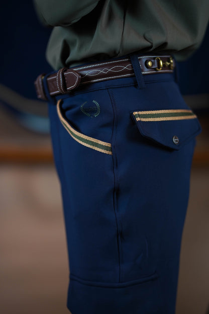 Riding Breeches Boy Navy Blue