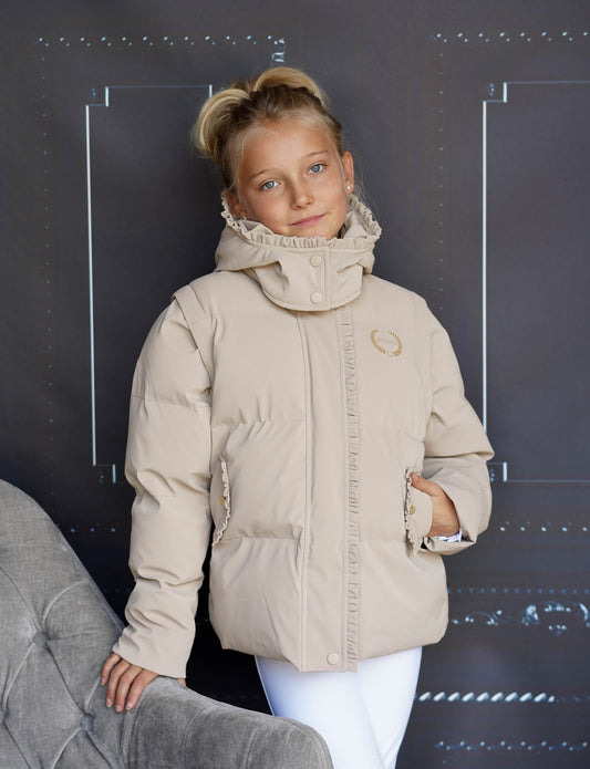 Winter Jacket/ Bodywarmer Beige