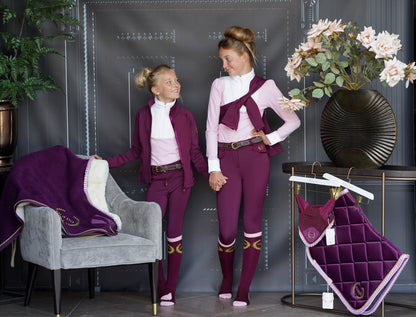 Socks Burgundy Red