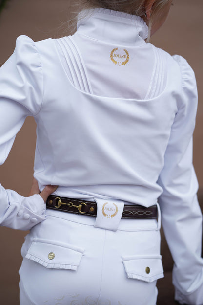 Showshirt Josephine lange mouw White