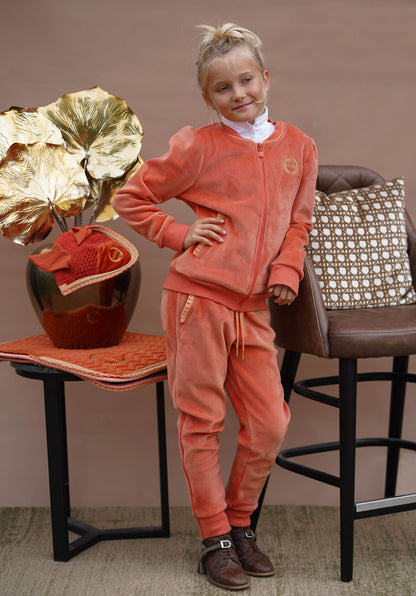 Velvet Vest Royal Orange