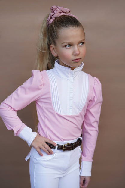 Showshirt Josephine lange mouw Light Pink