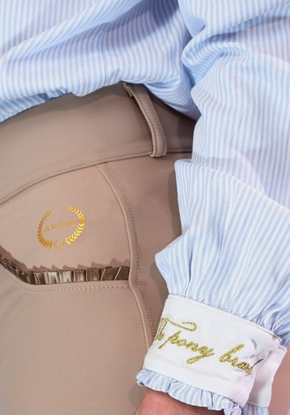 Maxime blouse lichtblauw