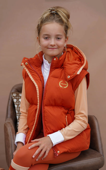 Winter Jacket/Body Warmer Royal Orange