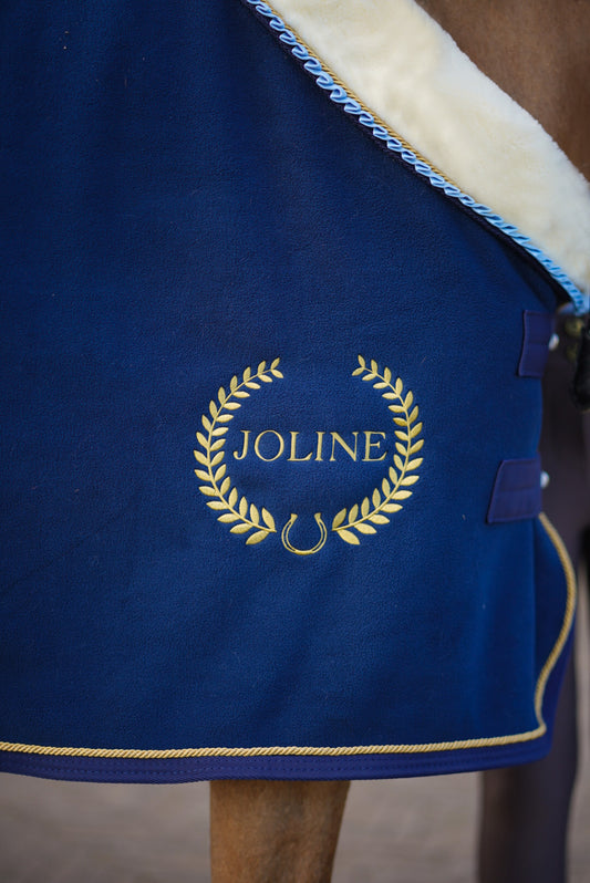 Showdeken_Polarfleece_Blauw